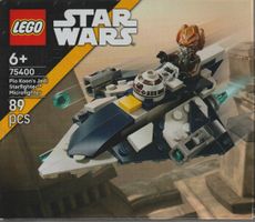 LEGO STAR WARS MICROFIGHTER 75400 PLO KOON'S JEDI STARFIGHTE