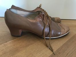 Elegante Schnür-Pumps von Lutomirsky, Leder, 41