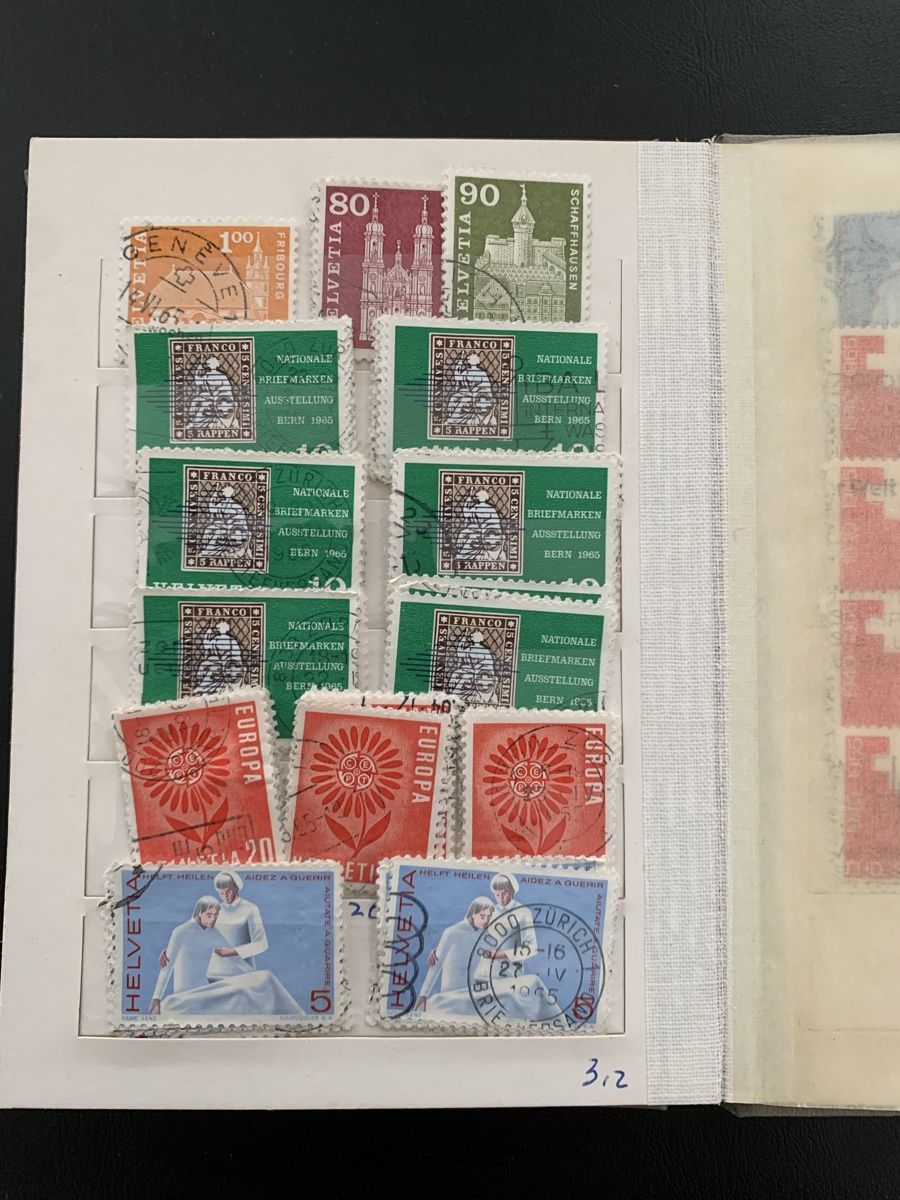 Tutti i francobolli: Schweizer Briefmarken – Usato da Galgenen venduto da Waldliesel 2