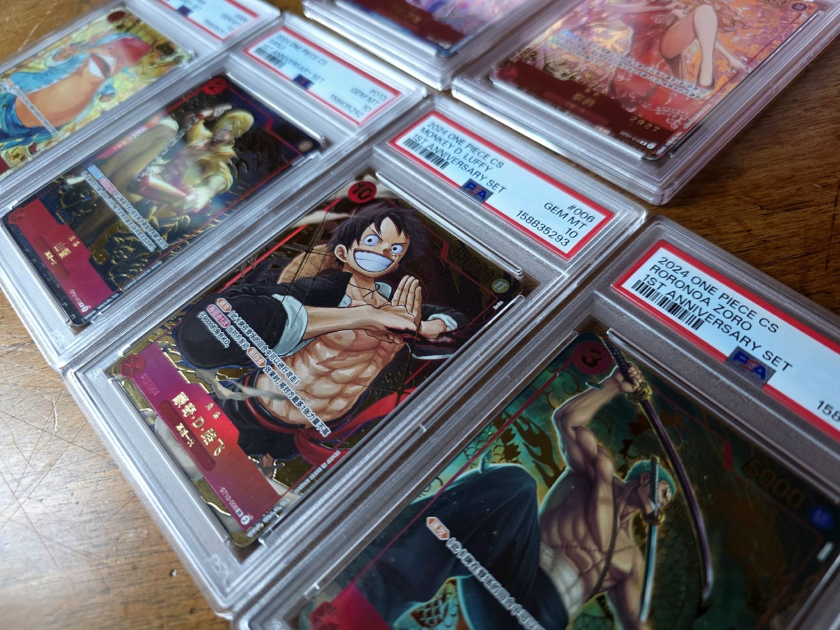 Bandai Carte collezionabili: One Piece - 1st Anniversary Nami CS PSA10 Sequential Set – Nuovo (secondo la descrizione) da Bern venduto da HotOden 1