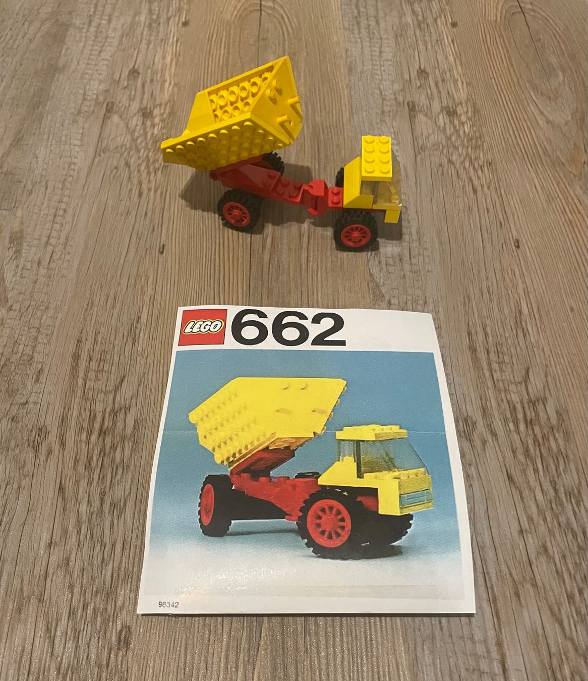 Lego Kit di costruzioni: Lego 662 Hinterkipper mit Drehschemel – Usato da Wichtrach venduto da BRASLETTI_76