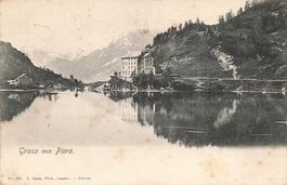 Gruss aus Piora Leventina timbro lineare Piora