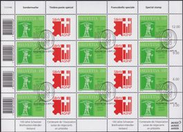 2009, Nr.1327 (SBHV) Zierbogen mit ET-Stempel. KAT: 45.-