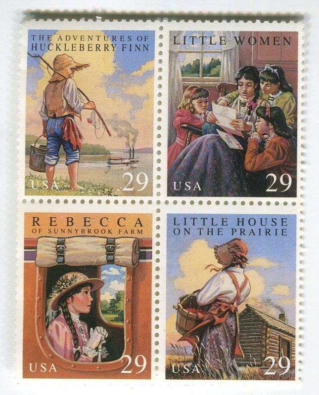 Tutti i francobolli: Briefmarken "Kinderbücher". USA – Nuovo e nell'imballaggio originale da Basel venduto da Butsch5