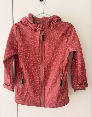 🌸 Softshell Jacke mit Blumenmuster, Grösse 86/92 Lupilu 🌸