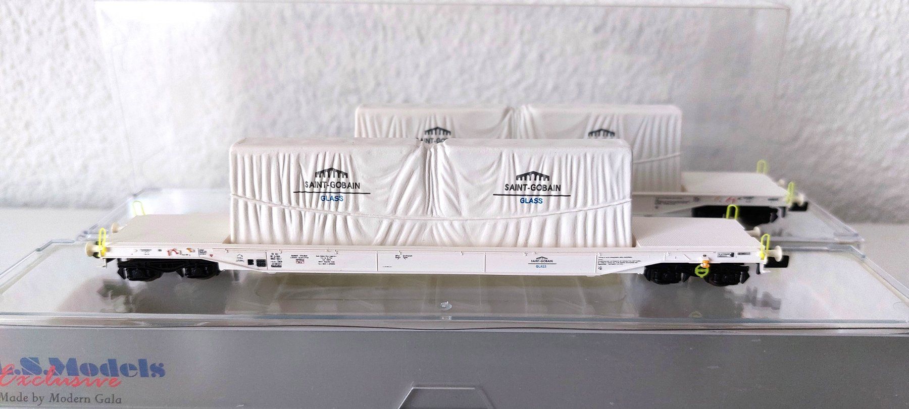 LS Models Modelleisenbahnen: LS Models Glastransport 66 002-1 u. 66 002-2 – Neu (gemäss Beschreibung) aus Biberist von Ntrains