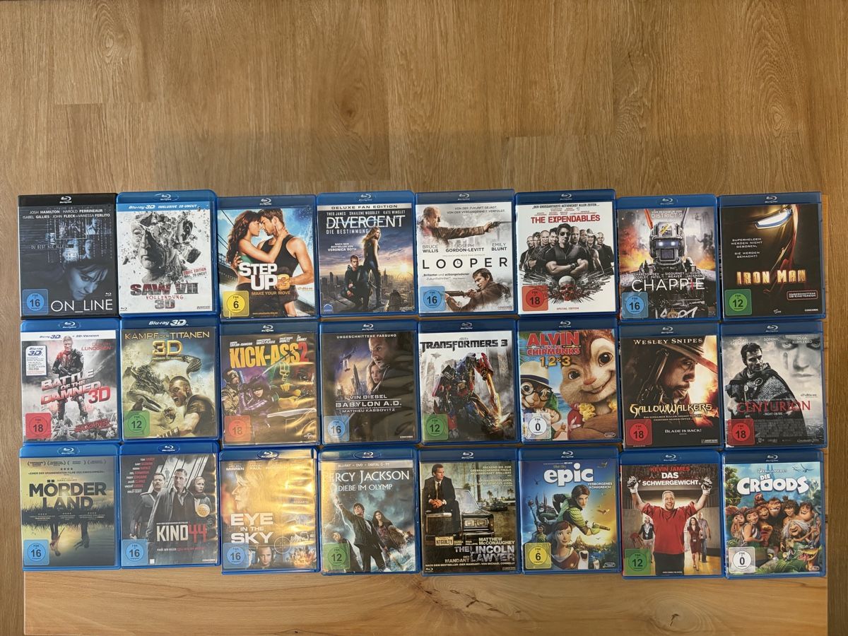 Tutti i DVDs: Bluray Sammlung 50 Stk. 4 – Usato da Flawil venduto da scal21