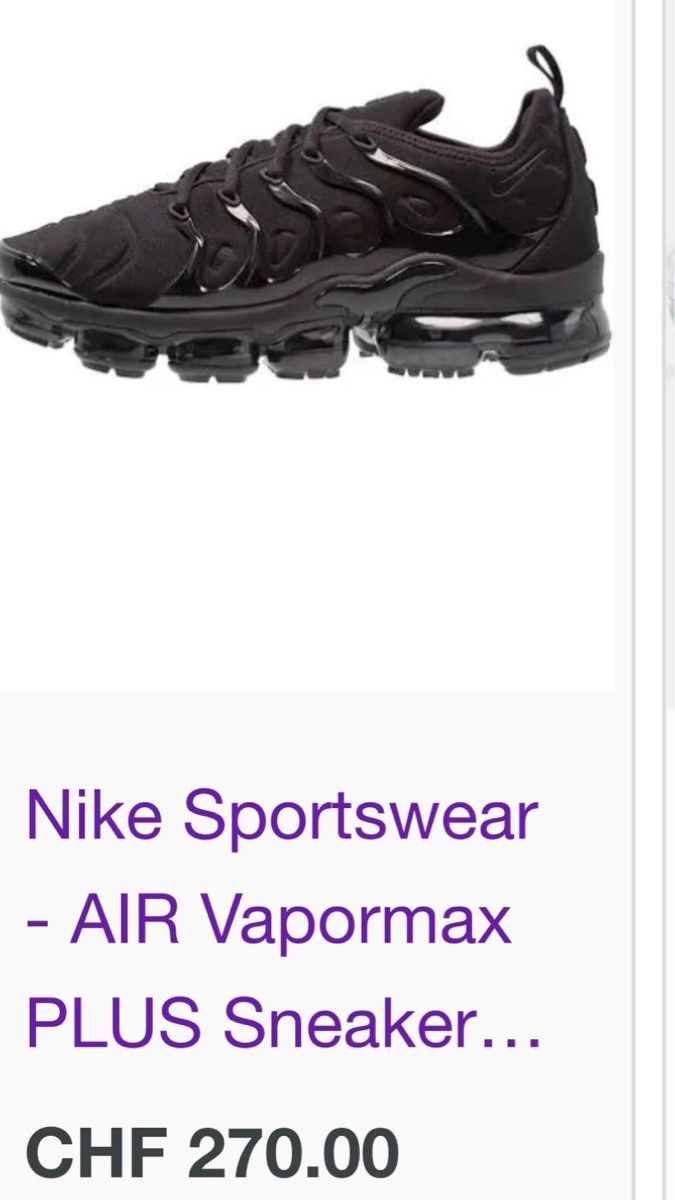 Nike Chaussures hommes: Nike Air max Plus – Neuf (Voir description) à urdorf par L1227