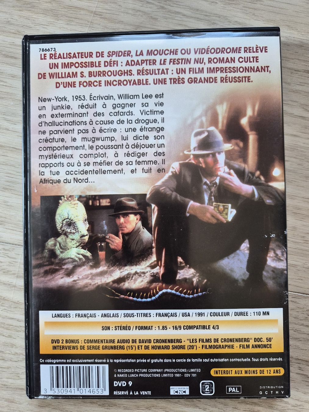 Tutti i DVDs: DVD Le Festin Nu 1991 David Cronenberg  – Usato da La Joux FR venduto da car_ck96 2
