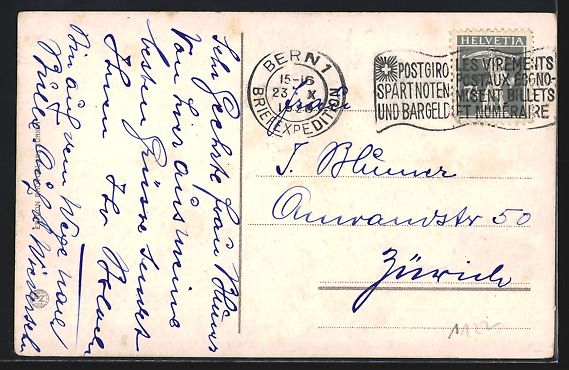 Cartes postales: Bern, Markttag vor dem Parlamentsgebäud – D'occasion à Berlin par bartko-reher 1