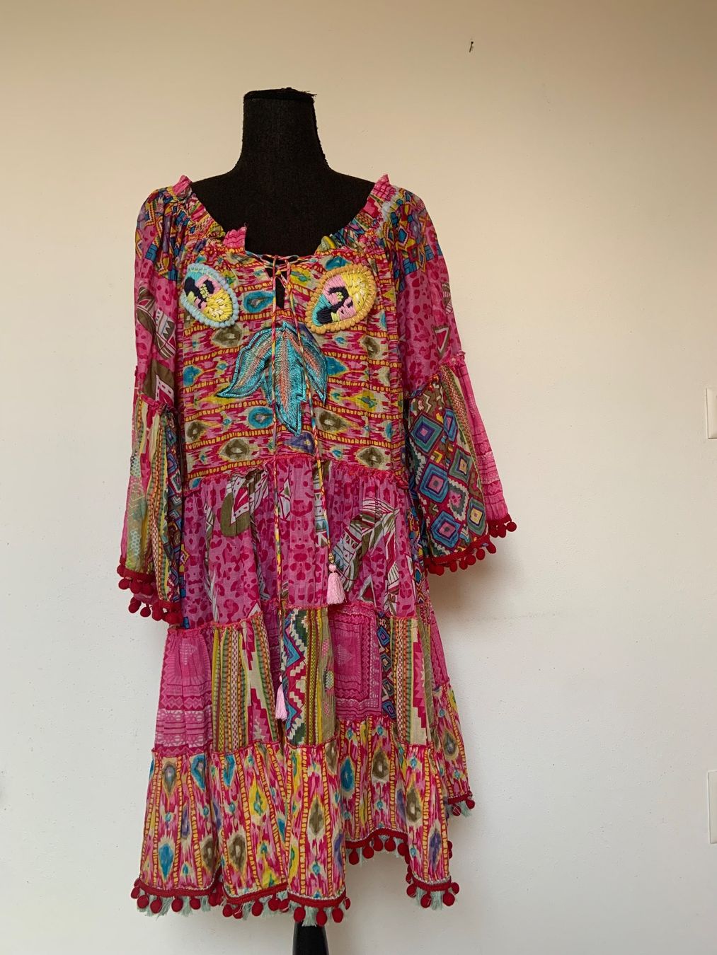 Kleider: Boho Stufenkleid im Positano Style – Neu (gemäss Beschreibung) aus Sigriswil von ck56 3