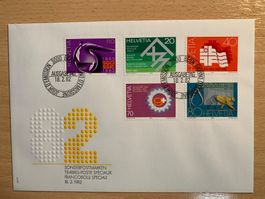 Sondermarken FDC 18.2.1982