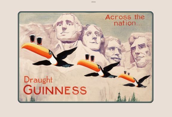 Guinness Insegne: Blechschild-GUINNESS-DRAUGHT!ACROSS THE NATION – Nuovo e nell'imballaggio originale da Rupperswil venduto da big-one-sale