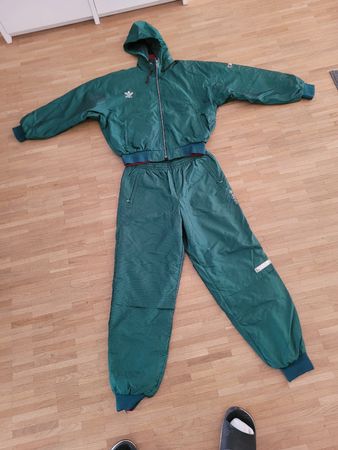 Vintage Adidas Tracksuit Green, Winter Ready!