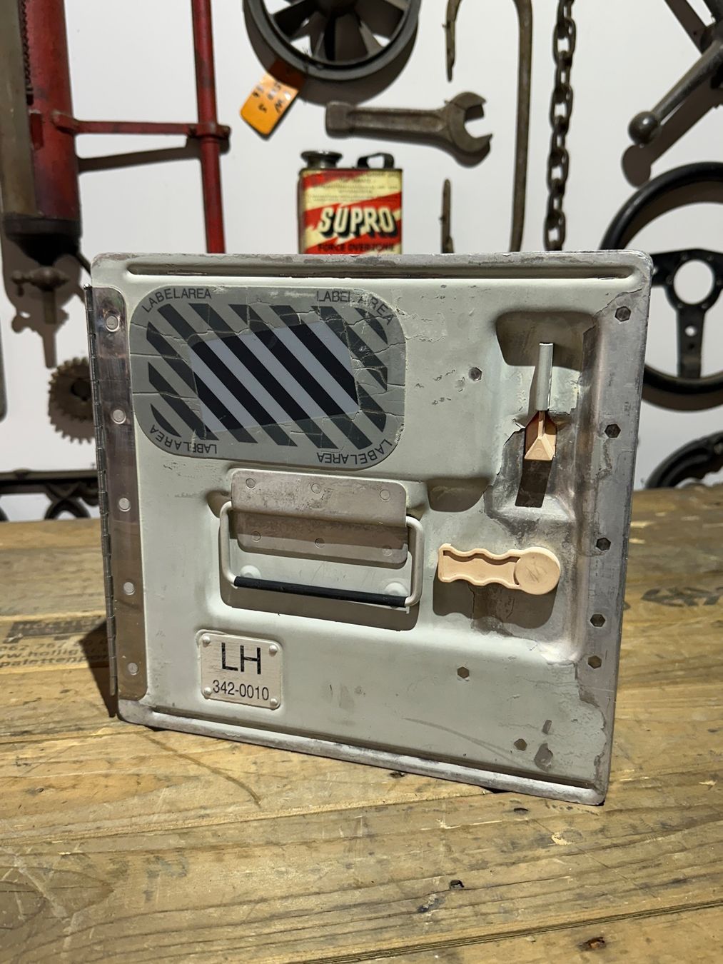 Swissair Valigie: Lufthansa Flightcase Airline Bordcontainer Luftfahrt – Usato da Luzern venduto da Fracht-Design.ch