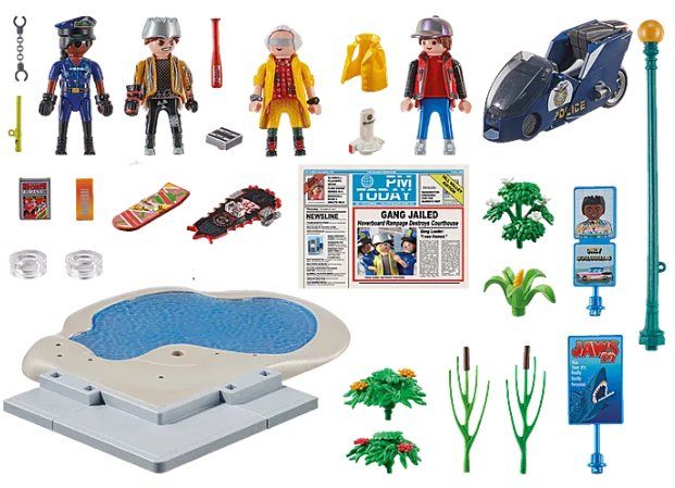 Kit di costruzioni: Playmobile 70317 Back to the Future plus 3 Erweiterungssets – Nuovo e nell'imballaggio originale da Luzern venduto da Venancio66 7