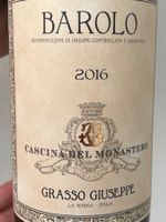 Unique Barolo 2016 Grasso Giuseppe coffret 6 bouteilles