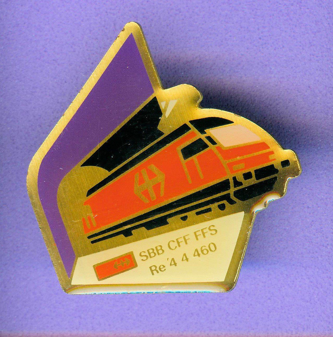 SBB/CFF/FFS Placchette & Badge: SBB CFF FFS  Re 4/4 460 – Usato da Winterthur venduto da Sammleroase