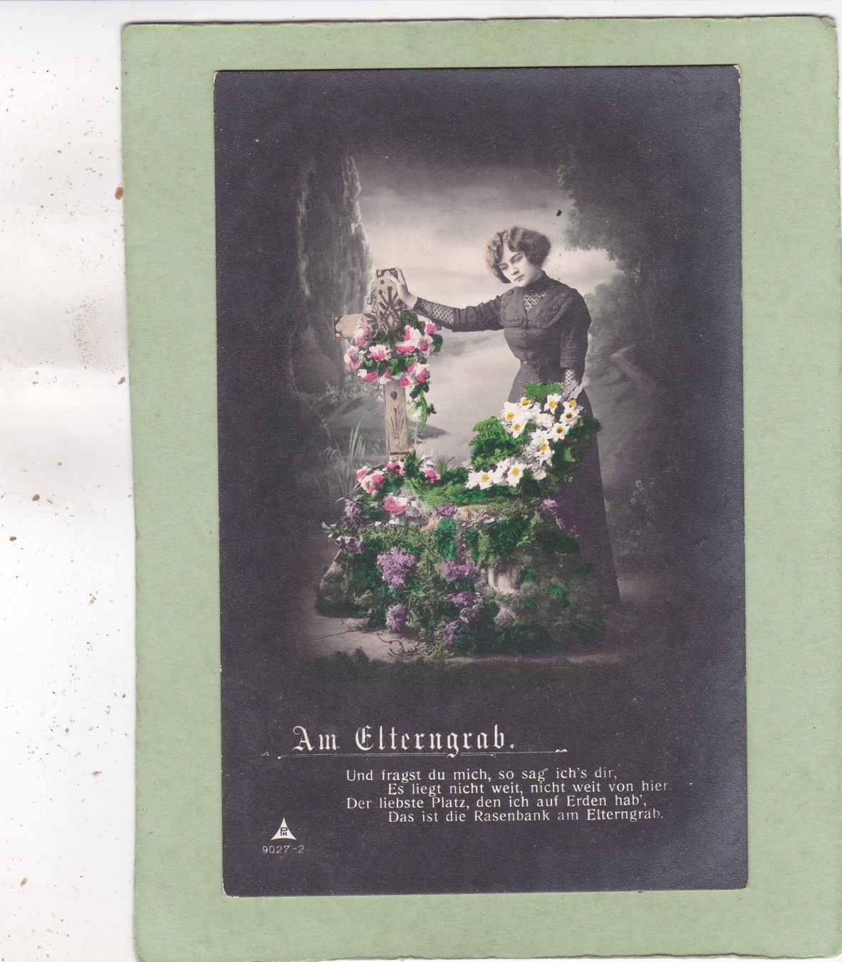 Ansichtskarten: Am Elterngrab 1924 – Gebraucht aus Herisau von Lisegrat2008