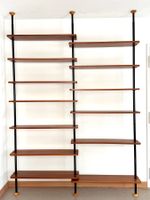 Teleskopregal Stangenregal 60er Teak Vintage Mid Century