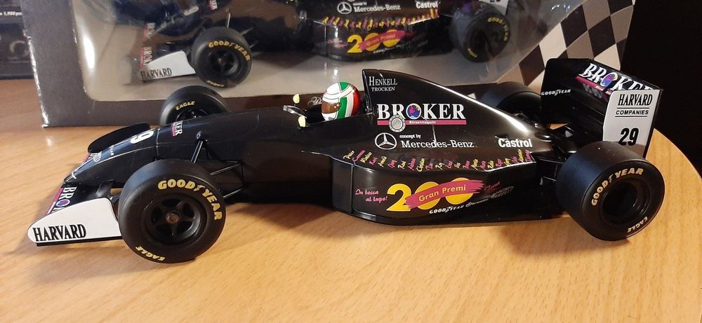 Sauber C13 Andrea de Cesaris F1 1994 Minichamps 1:18 (Neu (gemäss