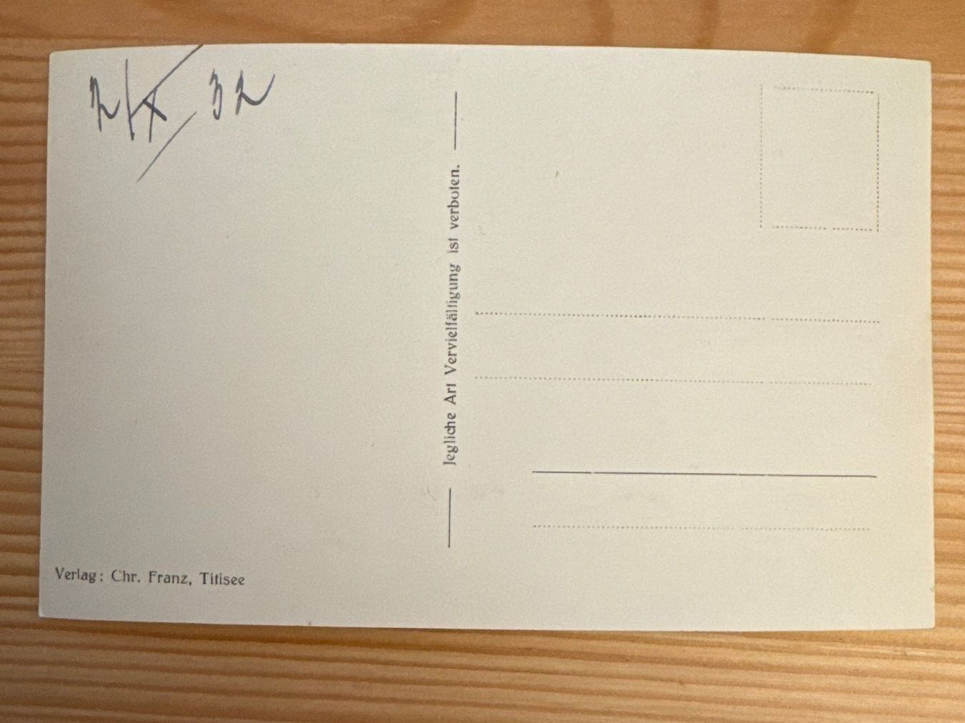 Cartoline postali: Antike Ansichtskarte, DEUTSCHLAND, Feldberg, Bismarckdenkmal – Nuovo (secondo la descrizione) da Zürich venduto da Tarafo5 1