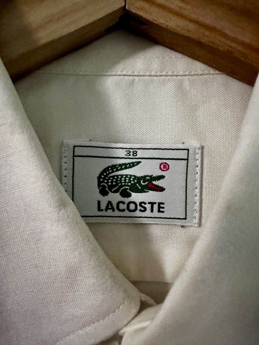 Camicie: Hemd Lacoste weiss – Usato da Zollikofen venduto da ram_9vsj