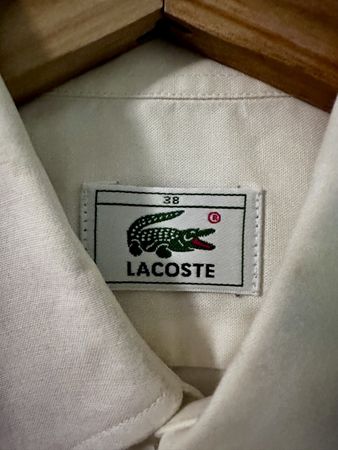 Hemd Lacoste weiss