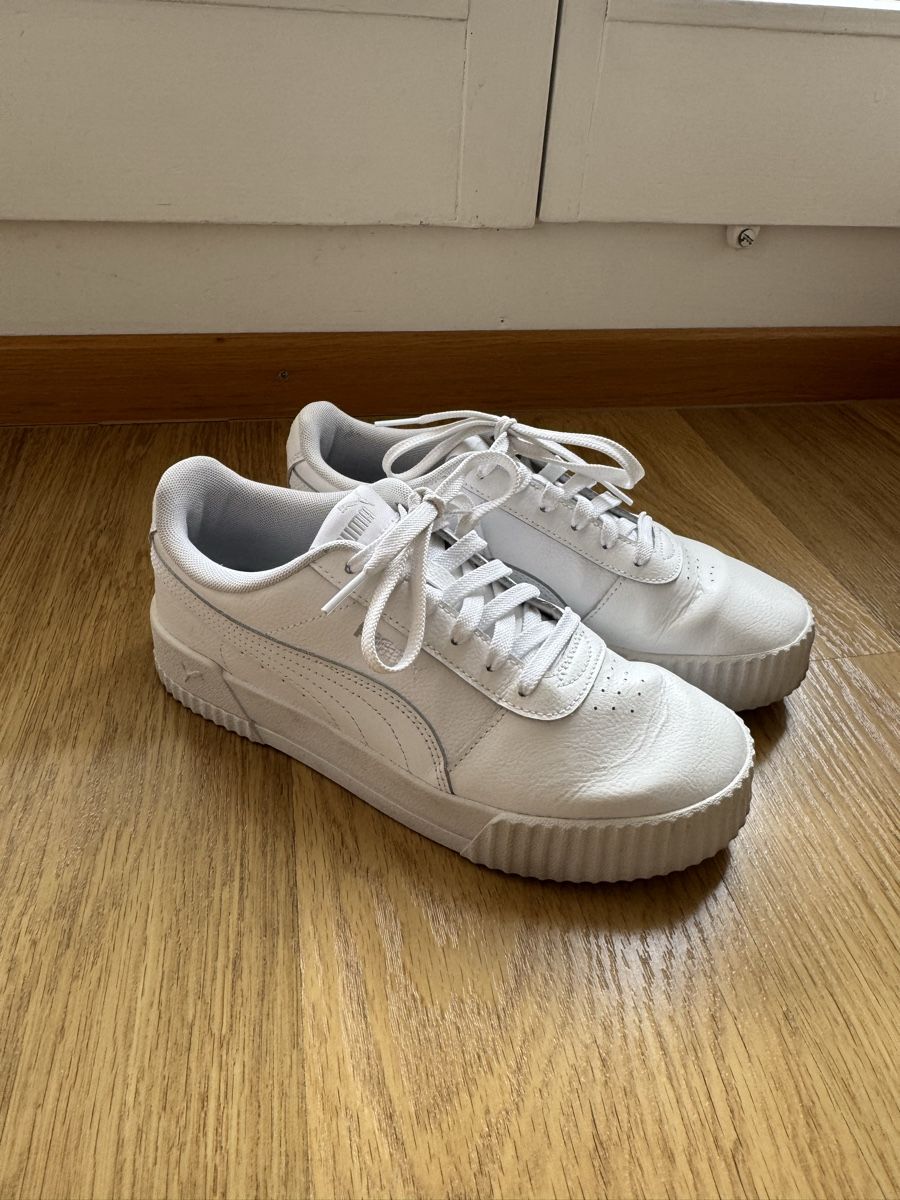 Puma Herrenschuhe: Puma Soft Sneaker, Gr. 40, weiss – Gebraucht aus Emmenbrücke von Florentina27