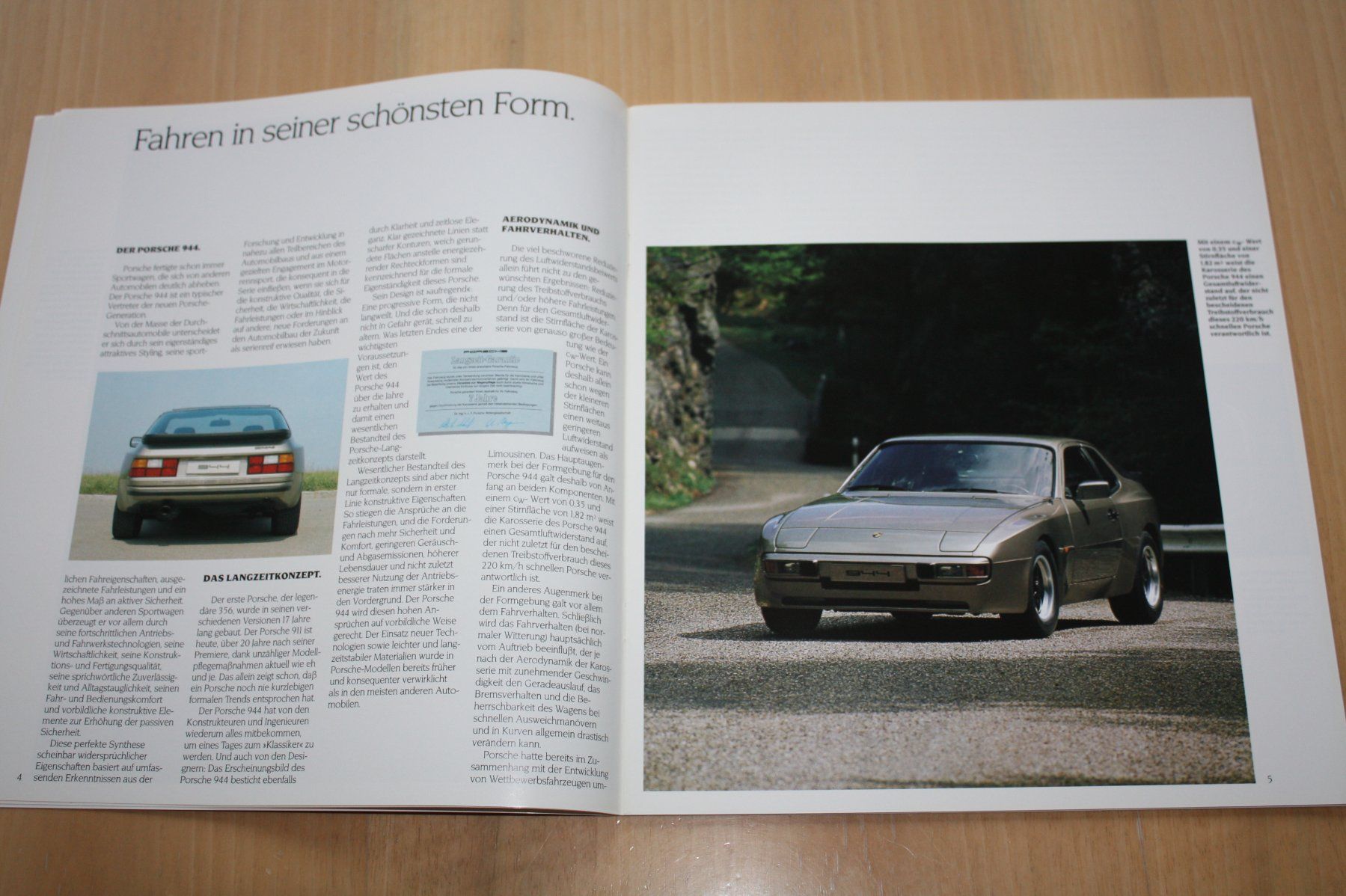 Porsche Documenti: Porsche 944 Prospekt 7/1983 – Usato da Wikon venduto da erwin400 2