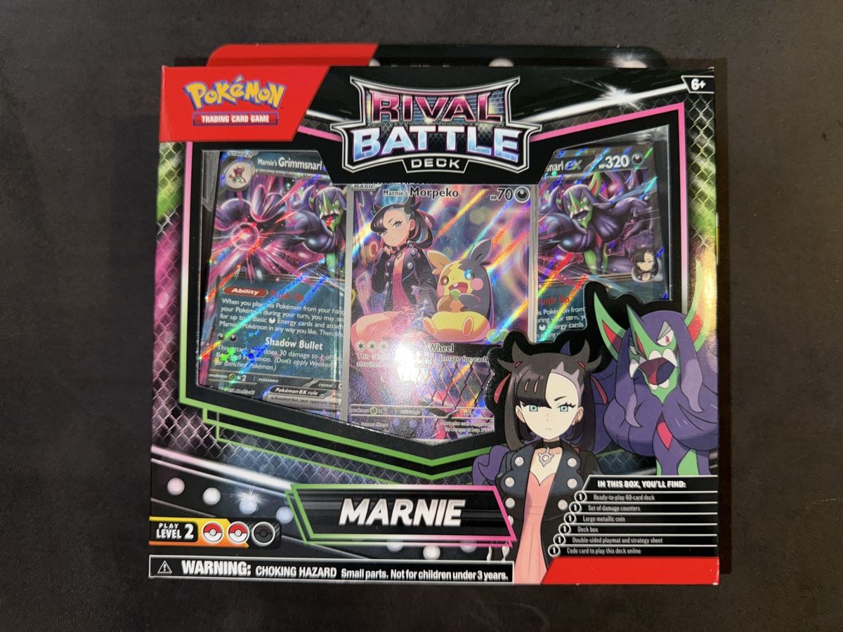 Pokémon Carte collezionabili: Deck Marnie’s Morpeko + SVP 206 – Nuovo e nell'imballaggio originale da Martigny venduto da lauraalizeepil