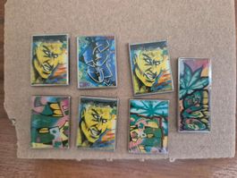 Pin Sammlung Graffiti Bild Logo Pins Badge Retro Sammler