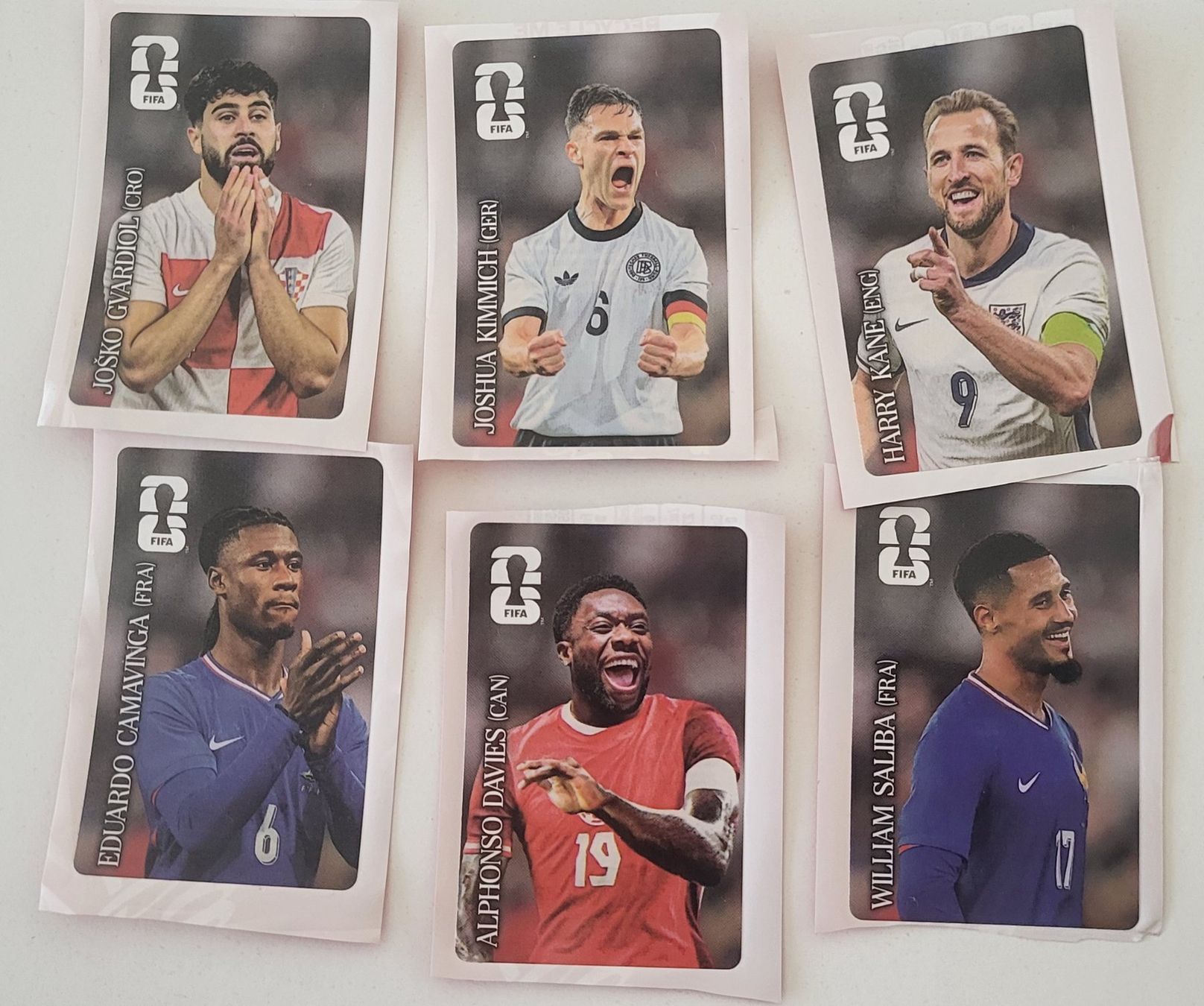 Panini Sammelbilder & Trading cards: 6 Coca-Cola Bilder Panini WC26 – Gebraucht aus Stans von myb_6lyw