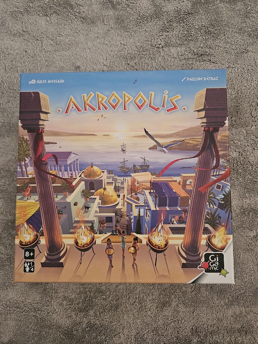 Spiele: Jeu Akropolis – Neu (gemäss Beschreibung) aus Genève von chichiii