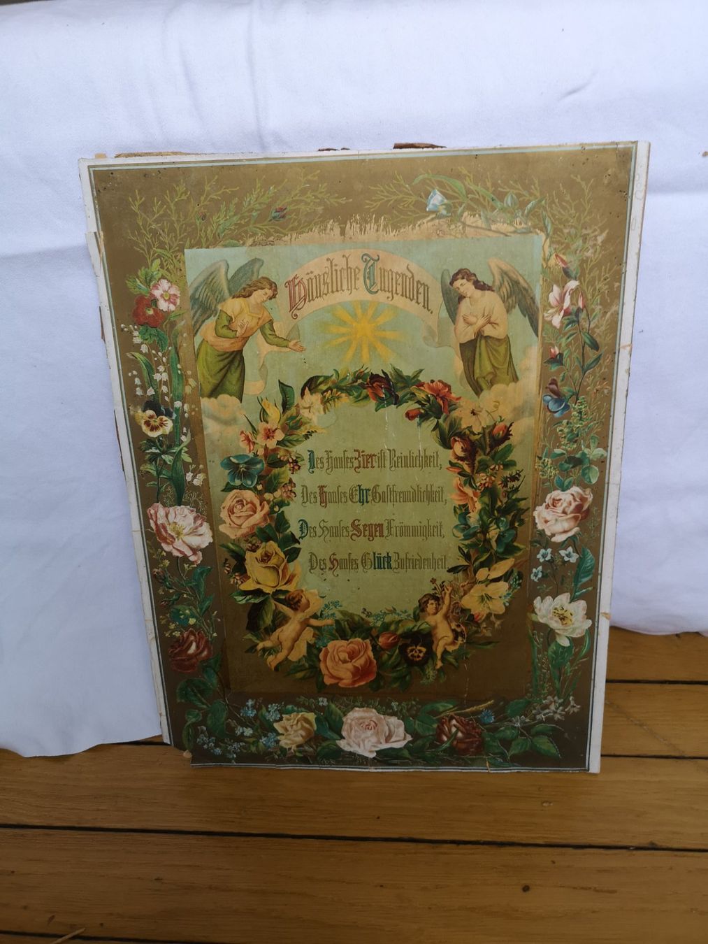 Gemälde: Religiöse Bild Plakat – Defekt aus Schaffhausen von Leveron13