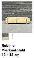 Robinie Vierkantpfahl 12 × 12 cm x 250cm