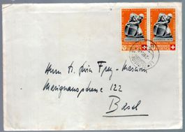 1940 LENZERHEIDE - BASEL PAAR GESCHICHTLICHE MOTIVE - EW68