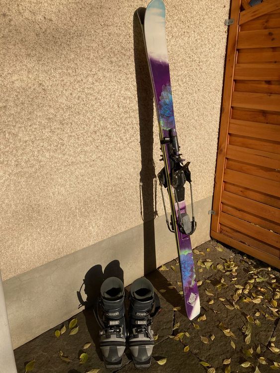 Telemark Ski mit Schuhen 40 Kaufen auf Ricardo