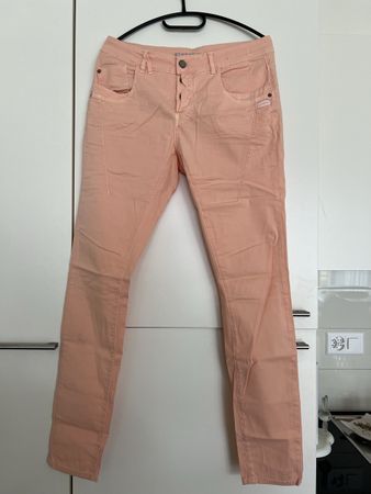 Sommer-Chino Damen, Gr. 27, Peach, Neu!