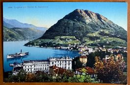 Lugano - Bateau à Vapeur & Monte S. Salvatore - Ancienne