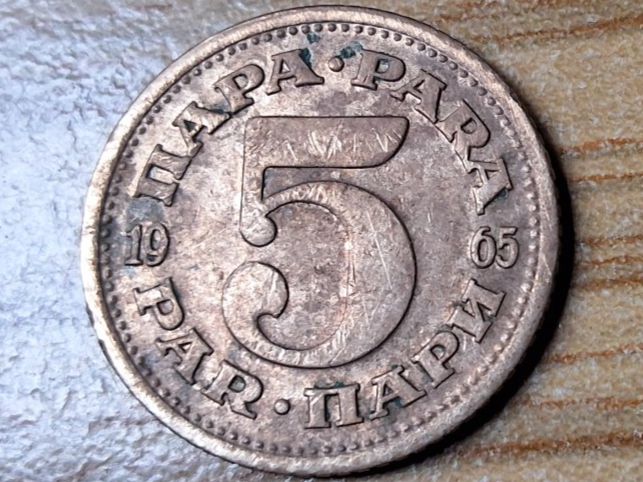 Tutti le monete: Jugoslawien 5 Para 1965 – Usato da Münchenstein venduto da purbach1 2