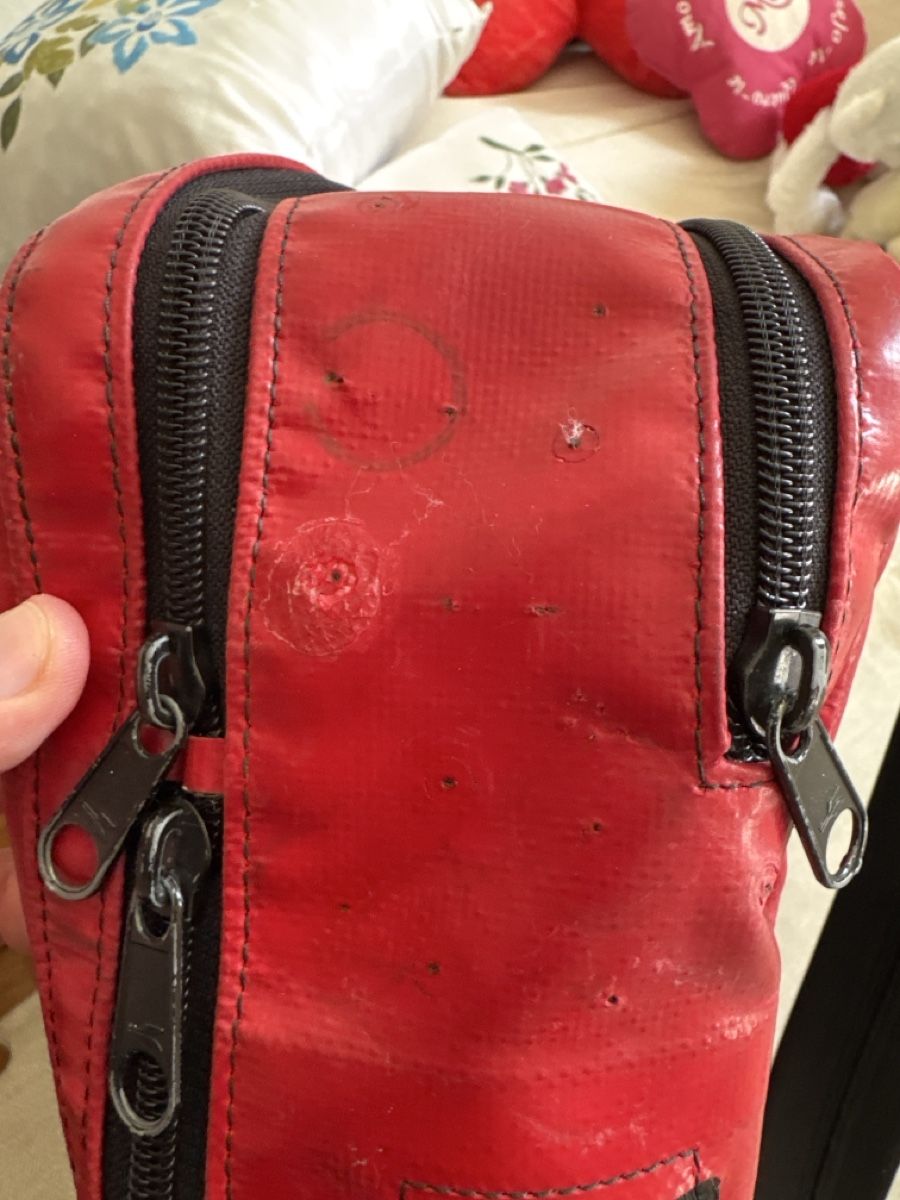 Freitag Rucksäcke: Freitag Rucksack Rot – Gebraucht aus Zürich von Dario64 2