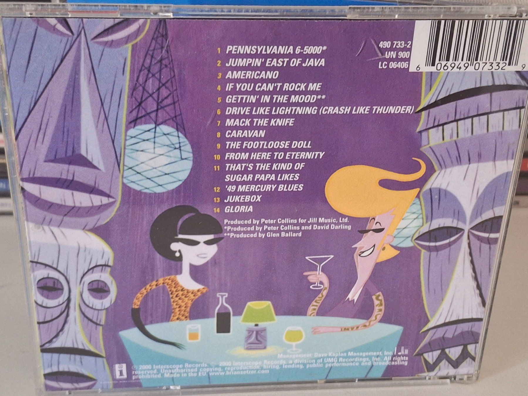 CD: CD The Brian Setzer Orchestra -  "vavoom – Usato da Aarberg venduto da Jackup1 1