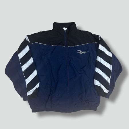 Reebok 90s vintage blue track jacket training (nike stüssy)