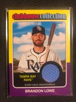 Topps Heritage Baseball Brandon Lowe Patch