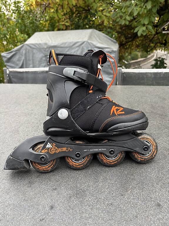 K2 Pattini in linea & Pattini a rotelle: K2 Roller en parfait état . Réglable de 32 à 37 – Usato da Bussigny venduto da Gadz10 3