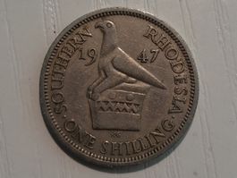 1 Shilling / Süd-Rhodesien (Sout. Rhodesia) / 1947