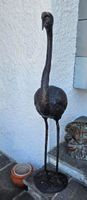Statue flamant en bronze (en stock)