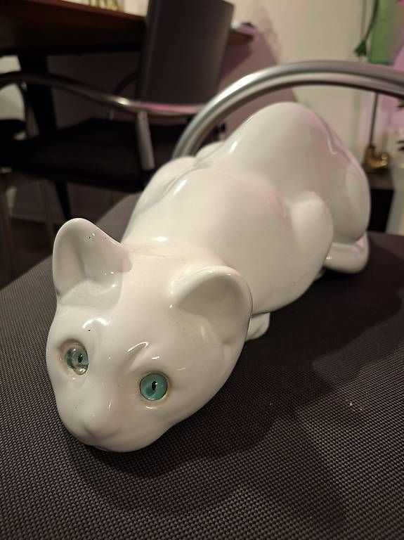Statuette: Katze Porzellan – Usato da Jona venduto da Saentisjerry