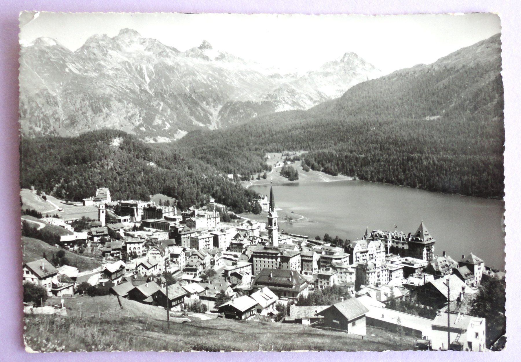 Cartoline postali: St. Moritz (Engadin) – Difettoso da Fétigny venduto da Billy2miny